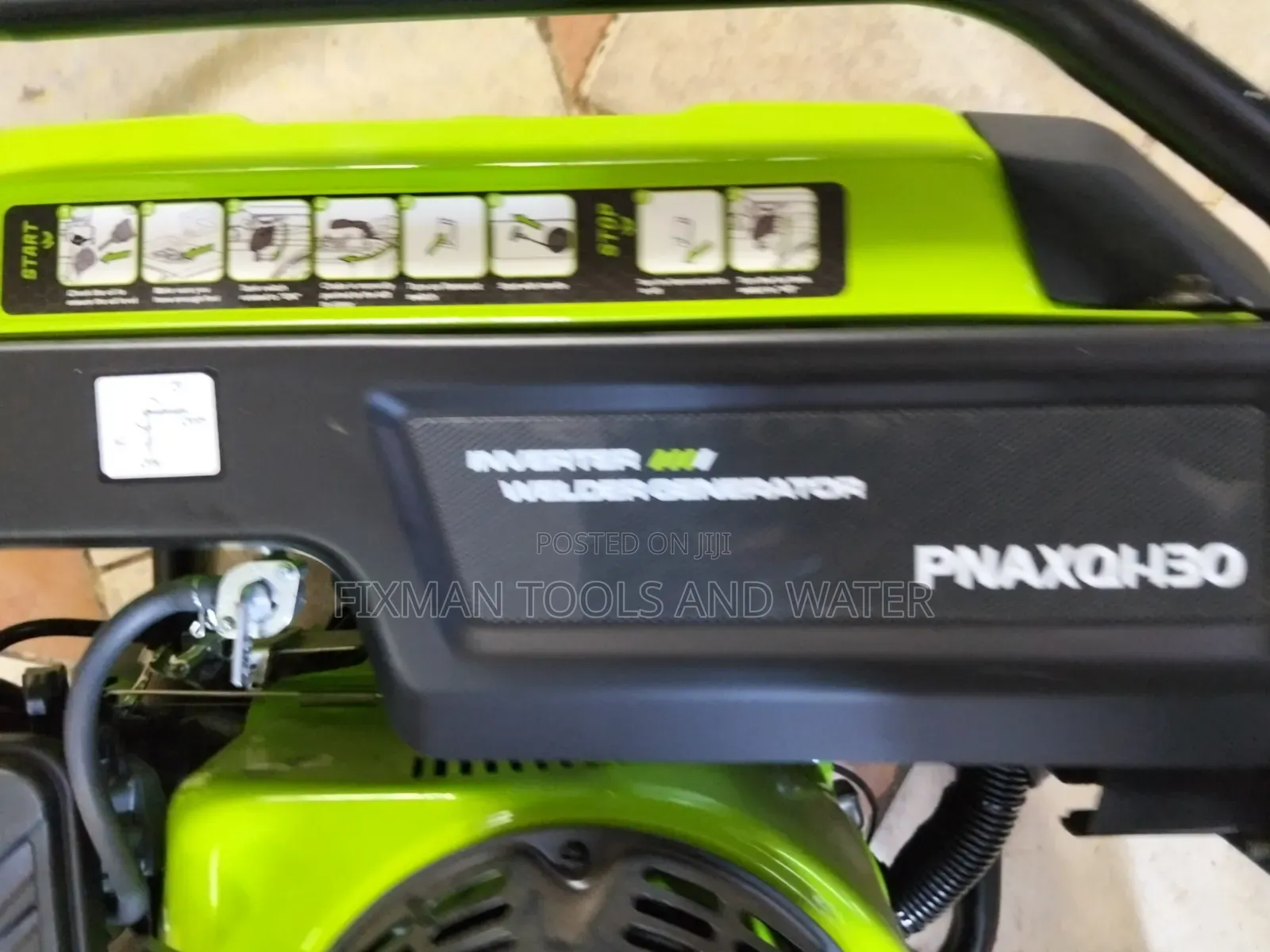 Pioneer Portable Gasoline Welding Machine Mma130 High Current