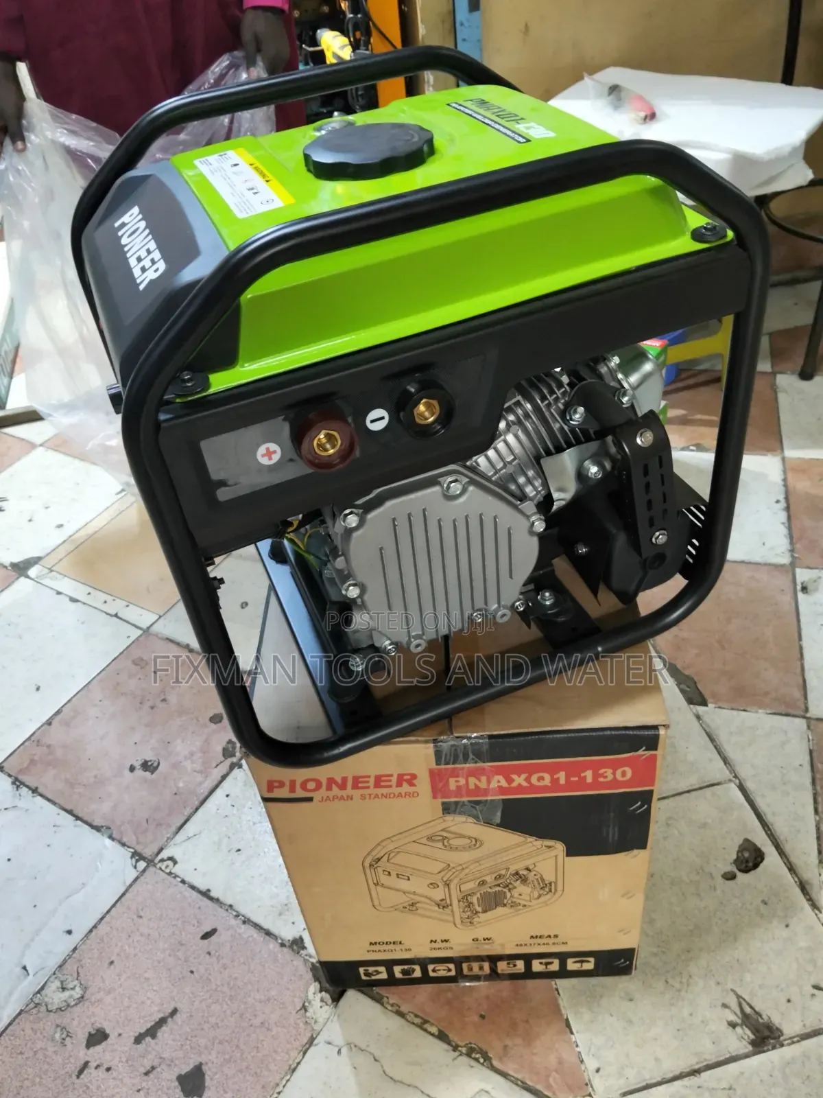 Pioneer Portable Gasoline Welding Machine Mma130 High Current