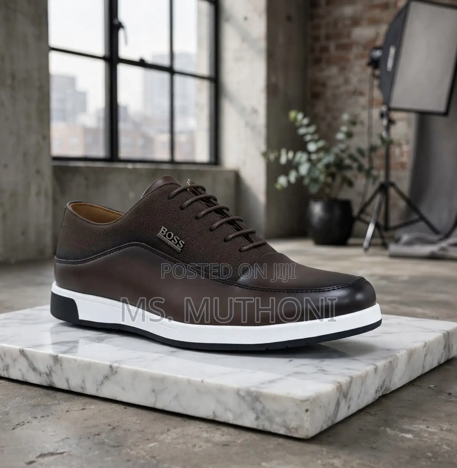 HB Leather Derby (Comfort Edition) Size 40-46