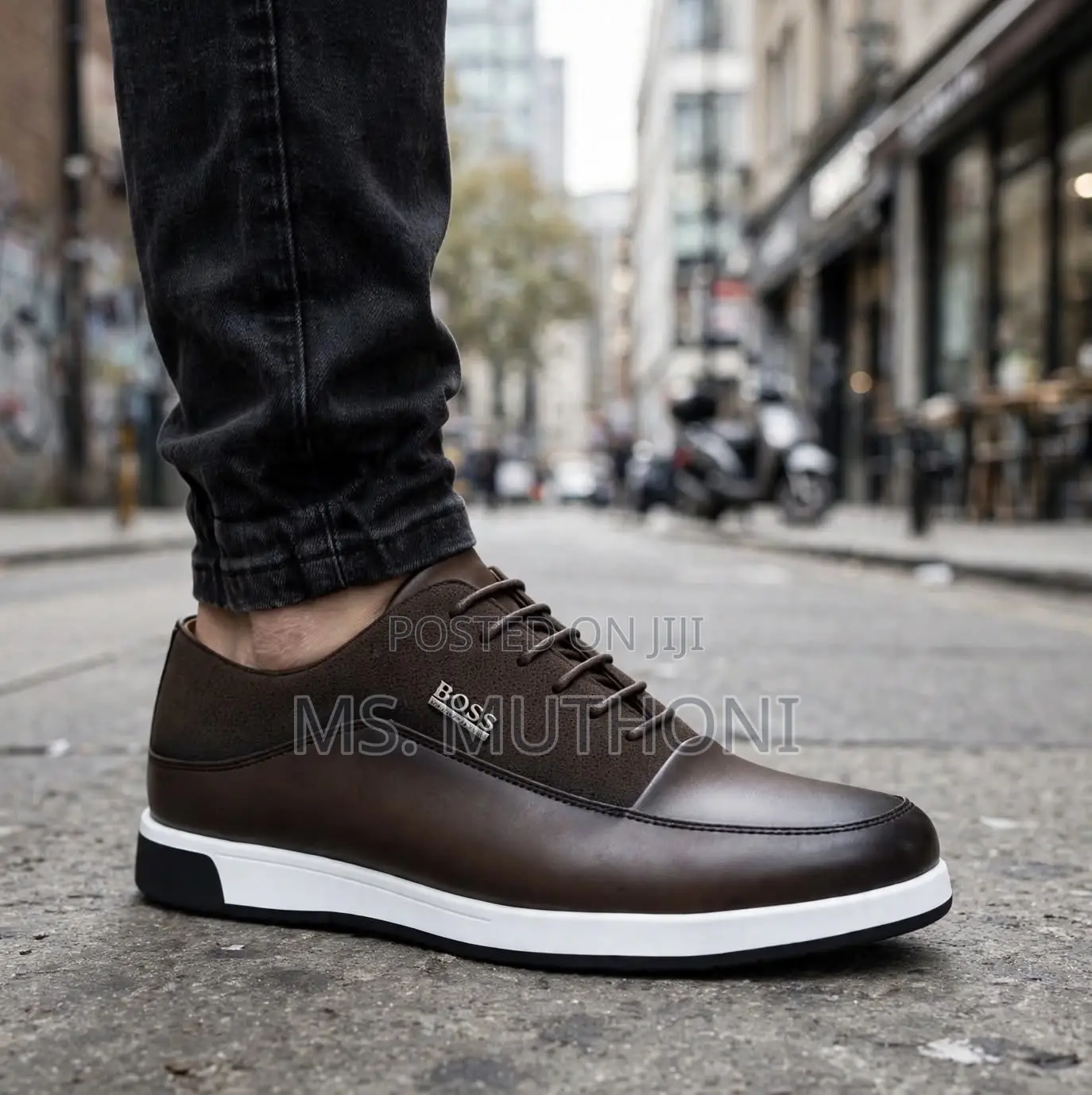 HB Leather Derby (Comfort Edition) Size 40-46