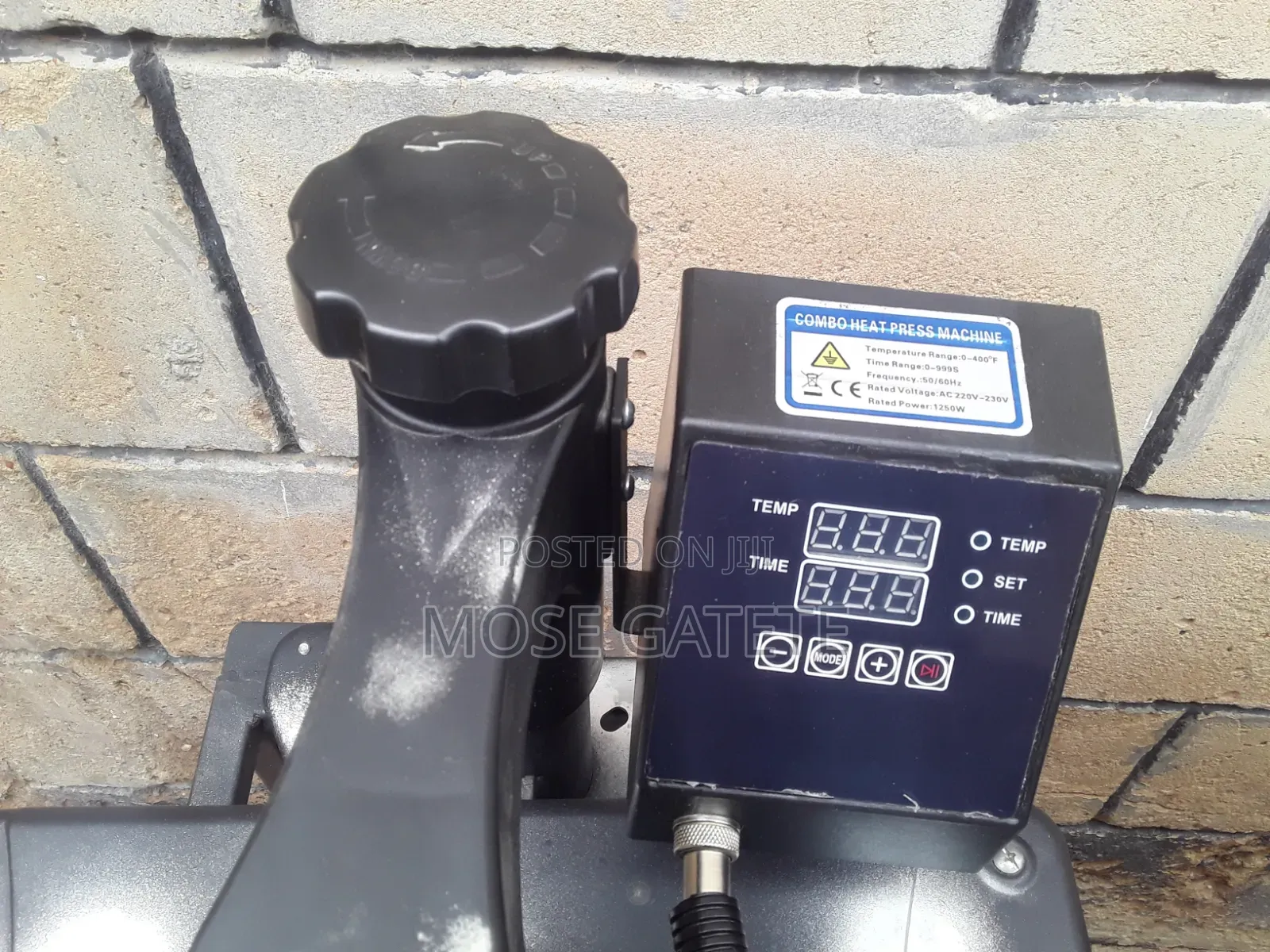 8 in 1 Combo Machine for Tshirts Printing and Plotter Vinyl Cutter