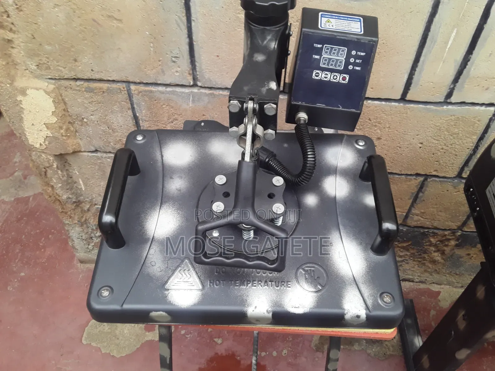 8 in 1 Combo Machine for Tshirts Printing and Plotter Vinyl Cutter