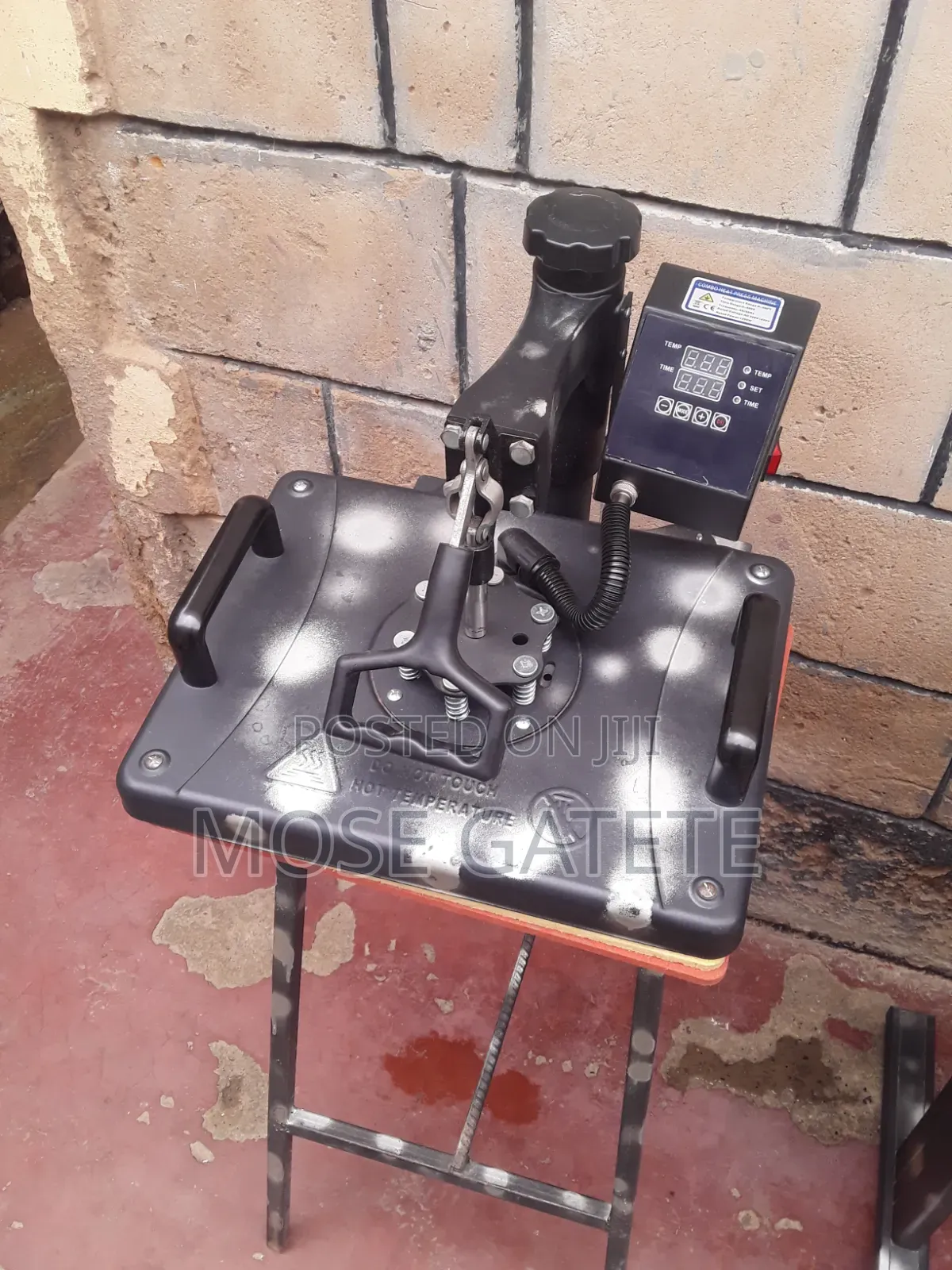 8 in 1 Combo Machine for Tshirts Printing and Plotter Vinyl Cutter