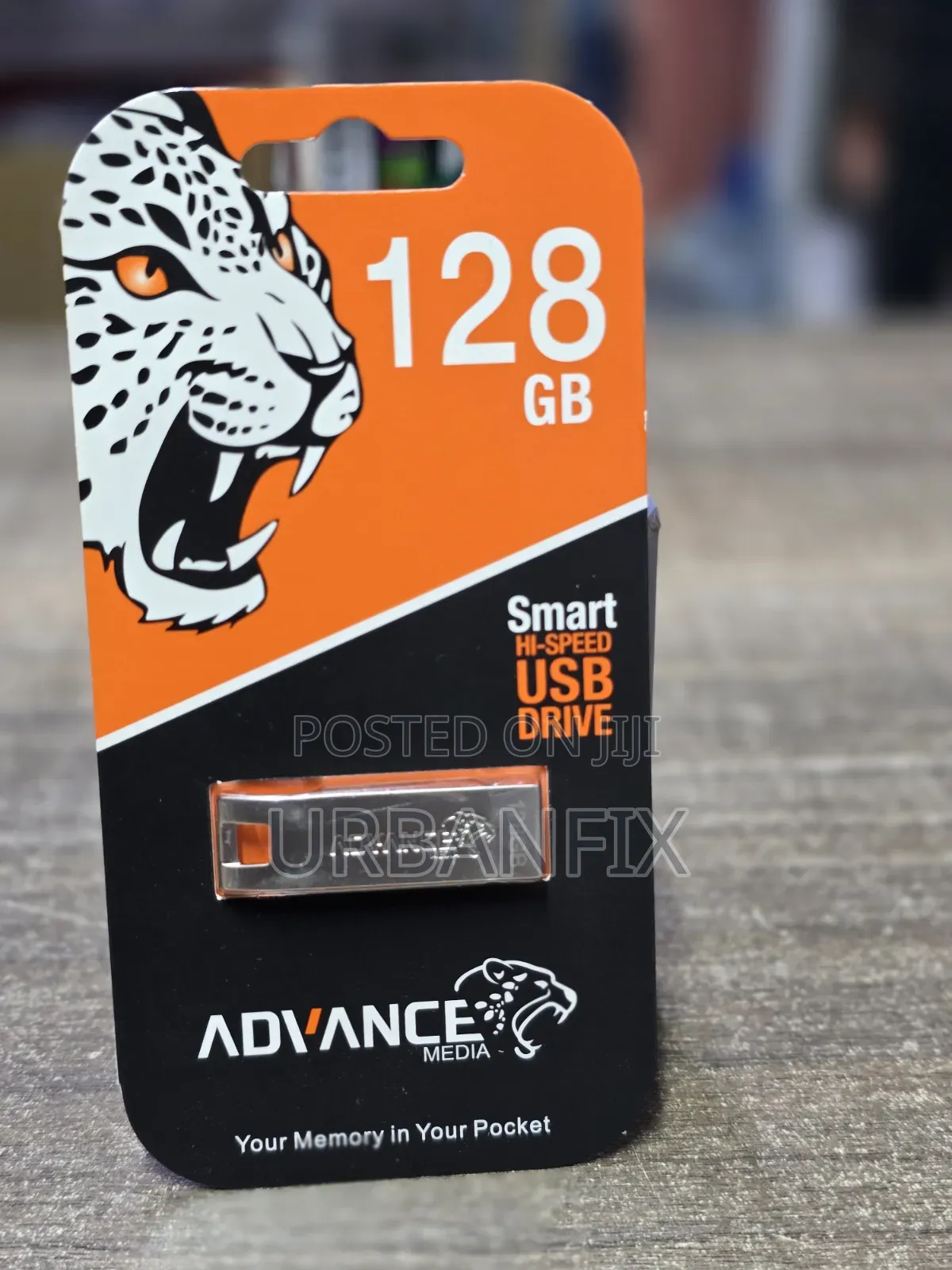 128GB Quality Advance Flash Drives- Silver