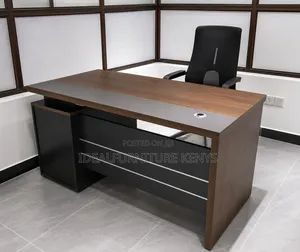 Wooden Lecture Desk and Chair