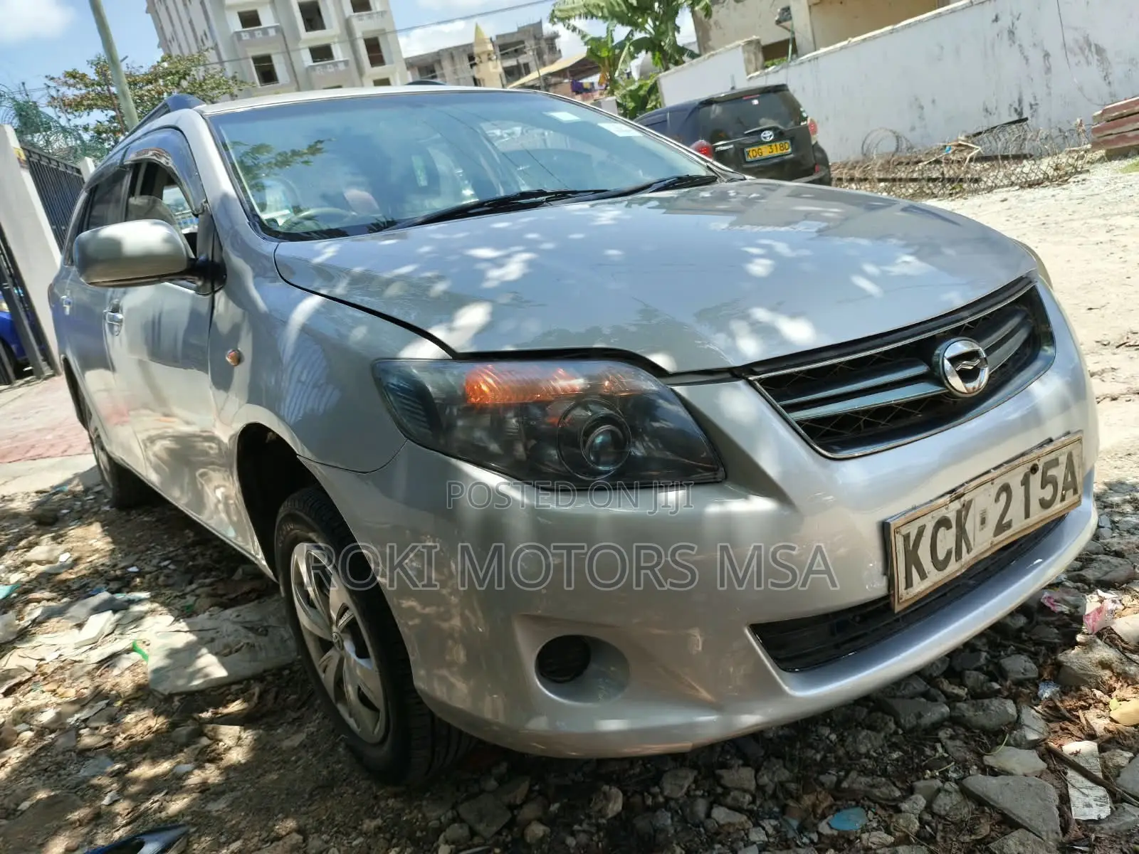 Toyota Corolla Fielder 2010 Silver