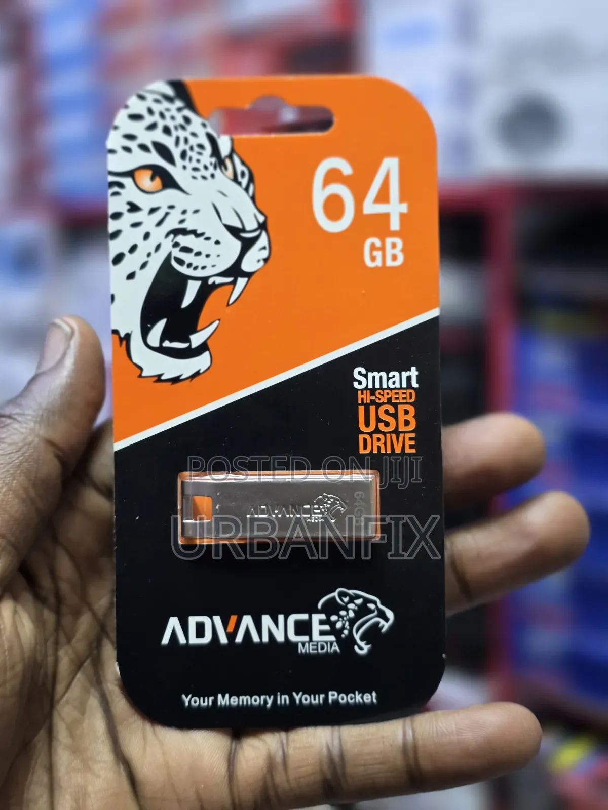 64GB Advance Flash Drives With High Quality Speeds- Silver