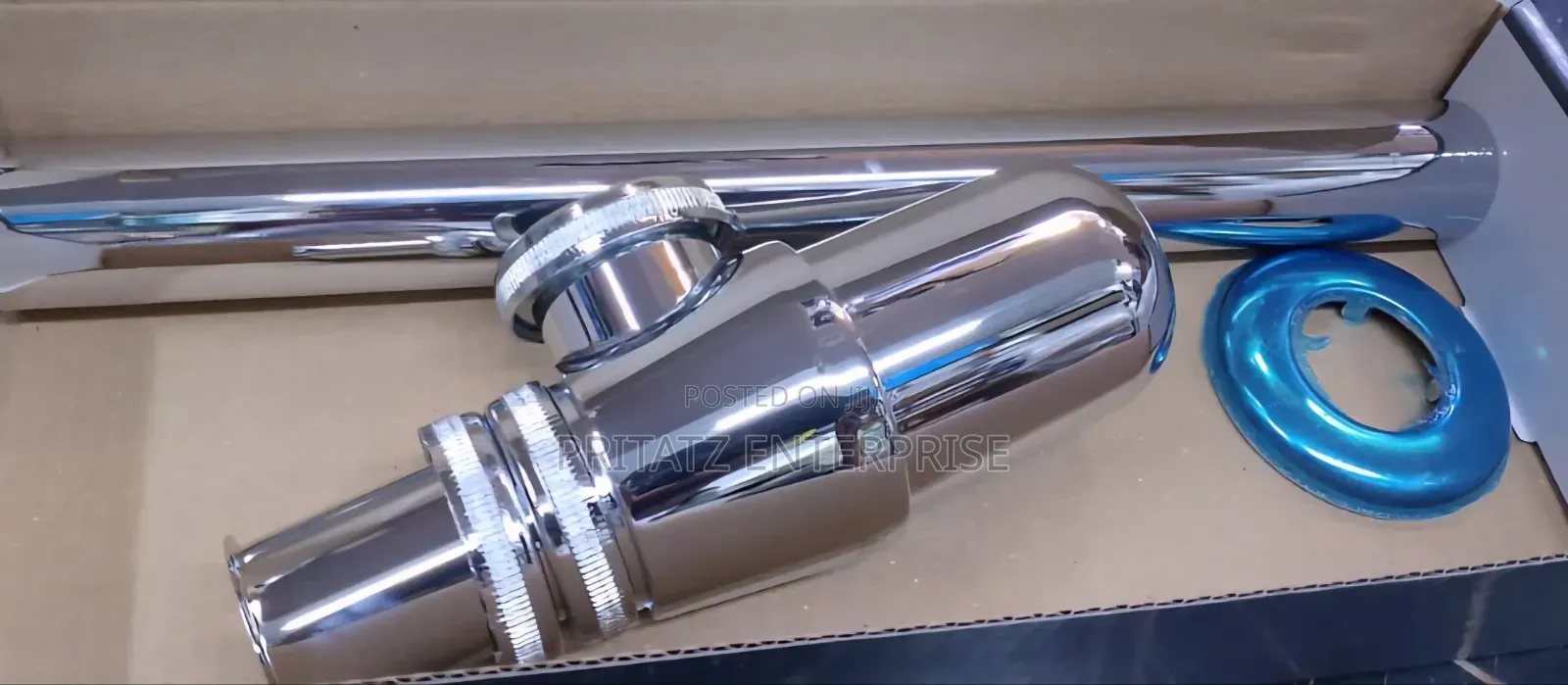 Chrome Bottle Trap