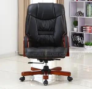 Office Chair; Executive Leather Directors Chair