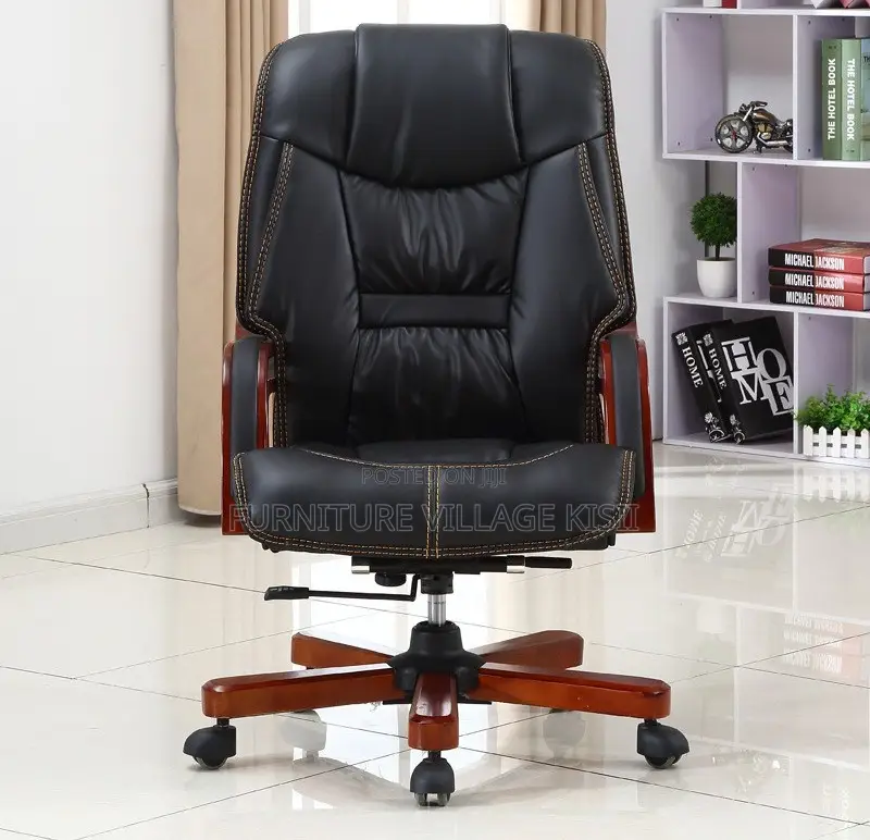 Office Chair; Executive Leather Directors Chair