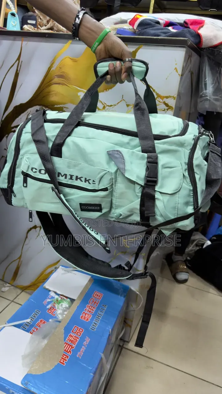Green Coomikke Gym /Travelling Backpack Bag at 1200