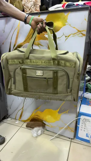Jungle Green Dengao Medium Size Canvas Travel Bag at 1500