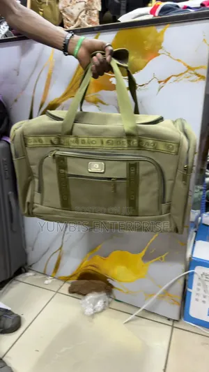 Jungle Green Dengao Medium Size Canvas Travel Bag at 1500