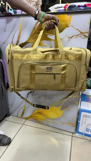 Khaki Medium Size Dengao Medium Travel Bags