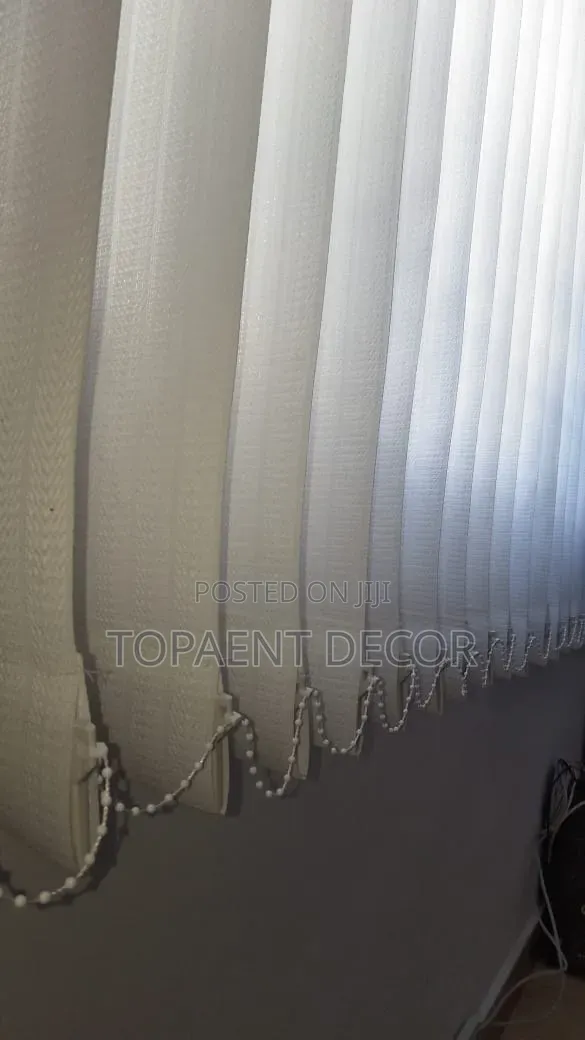Turning Sunlight Into Comfort,Blue Vertical Office Window Blinds