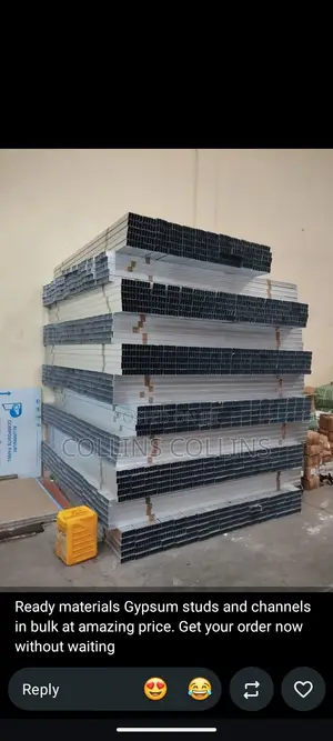 Gypsum Boards, Studs, and Channels