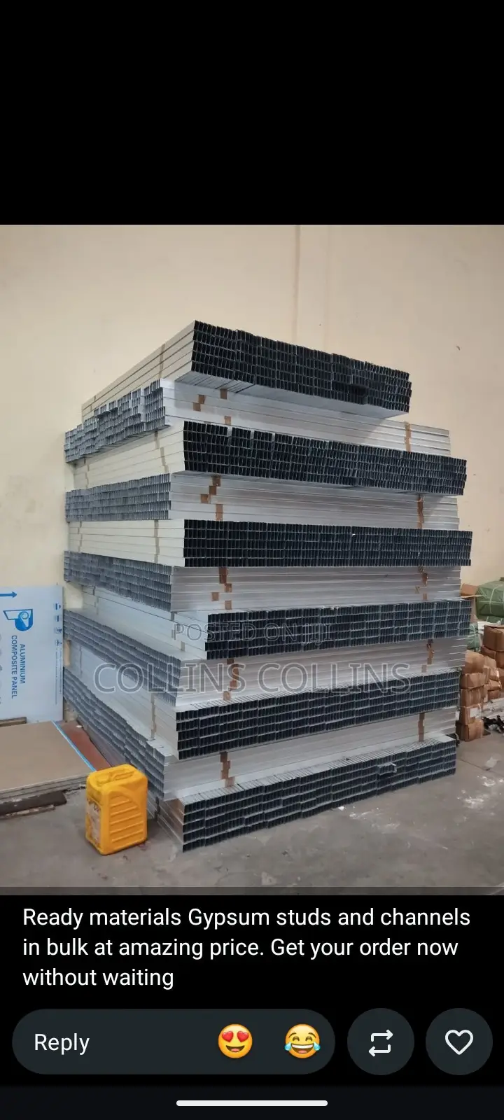 Gypsum Boards, Studs, and Channels