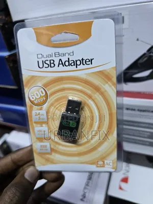 Dual Band Wifi + Bluetooth Quality USB Adpater With 600Mbps