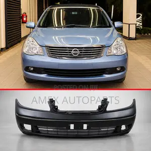 Front Bumper Nissan Sunny N16 Bluebird Slyphy 2003 - 2006 W Chrome Mou