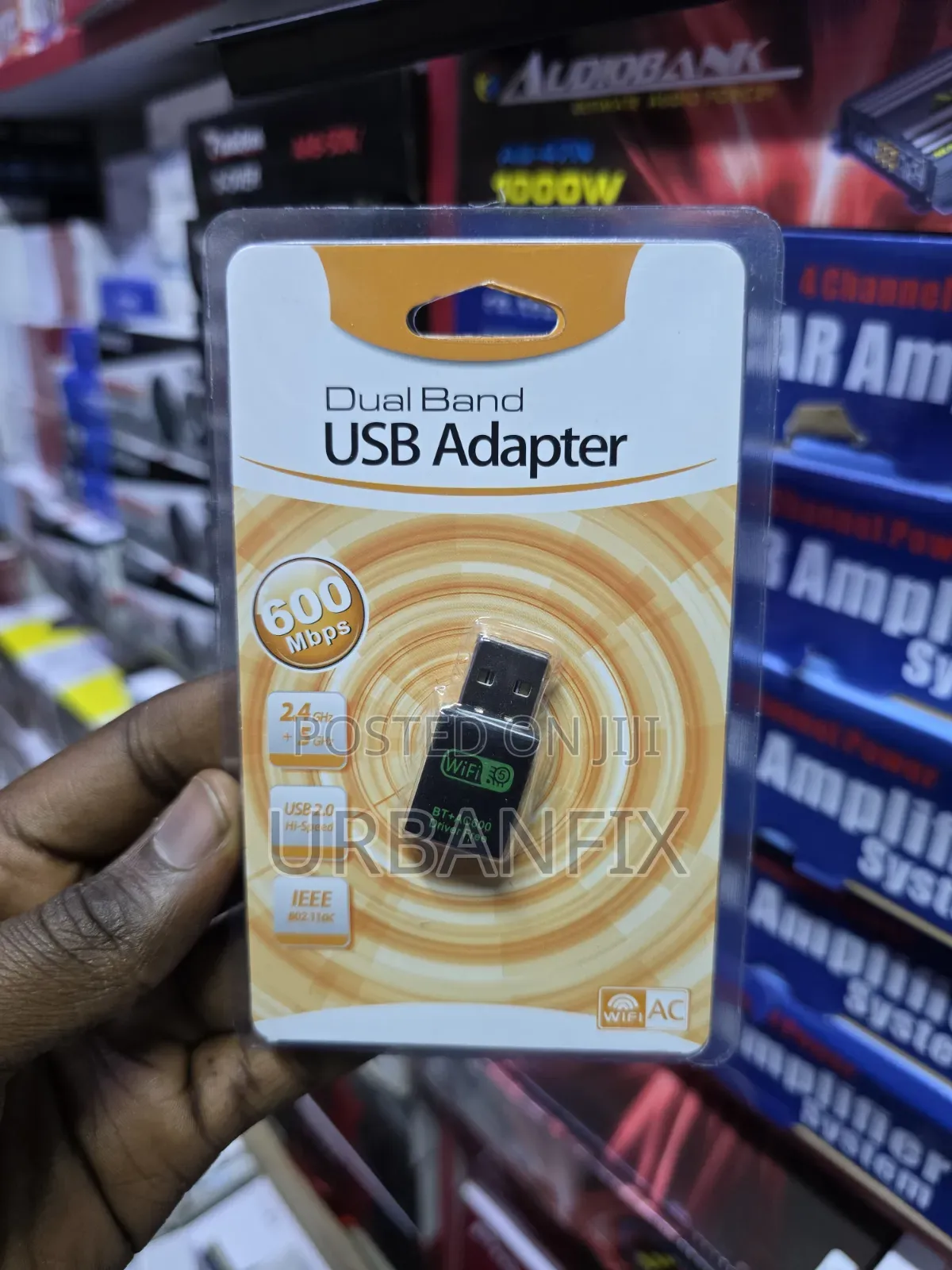 USB Wifi Adapter With Bluetooth and Speeds of Upto 600Mbps