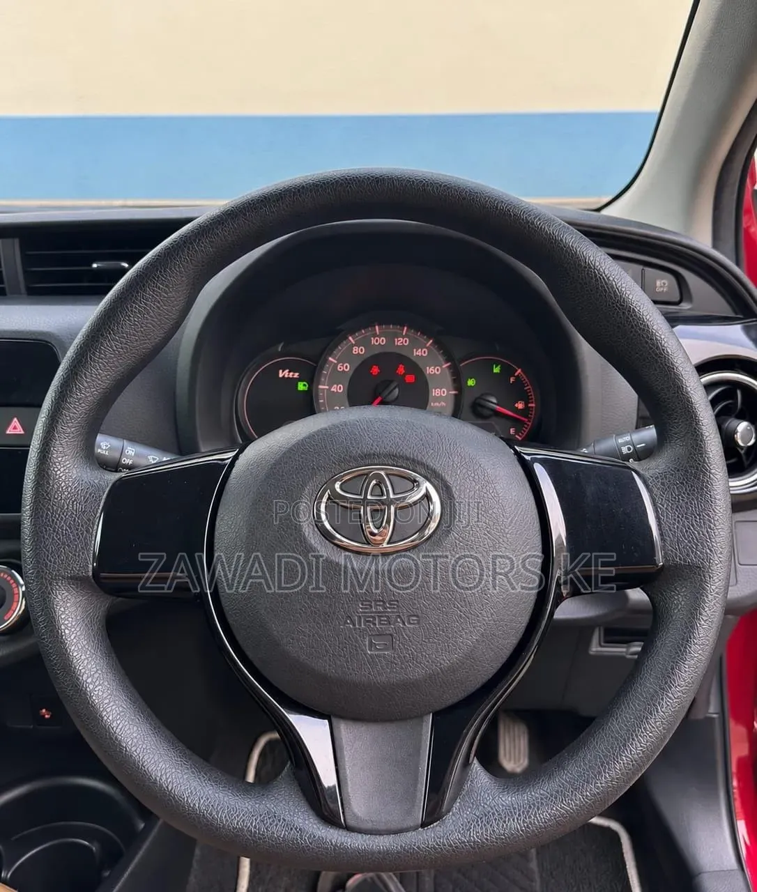 Toyota Vitz 1.0 FWD 5dr 2019 Red