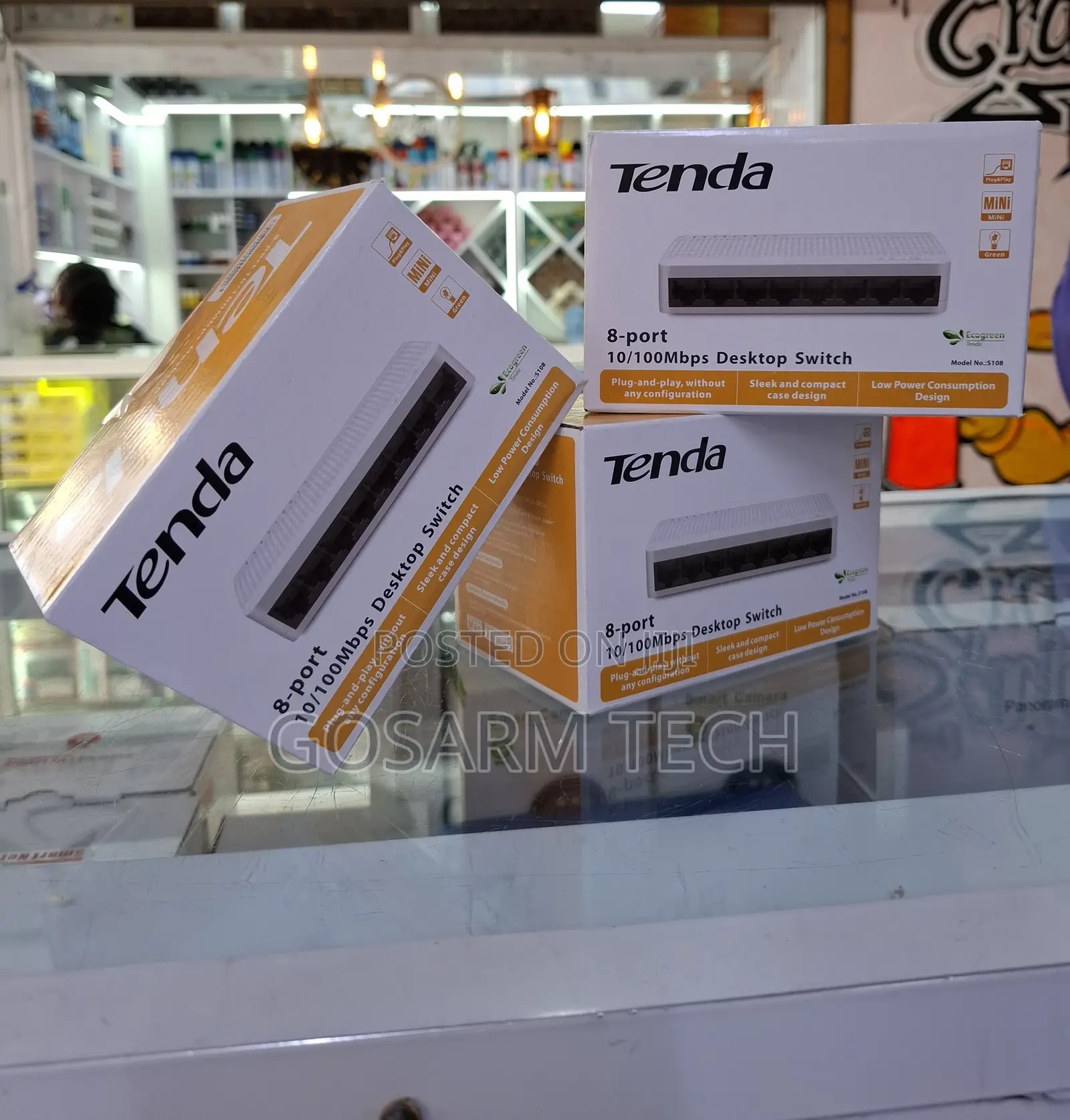New Tenda 8port Switch/ Tenda 8port Desktop Switch