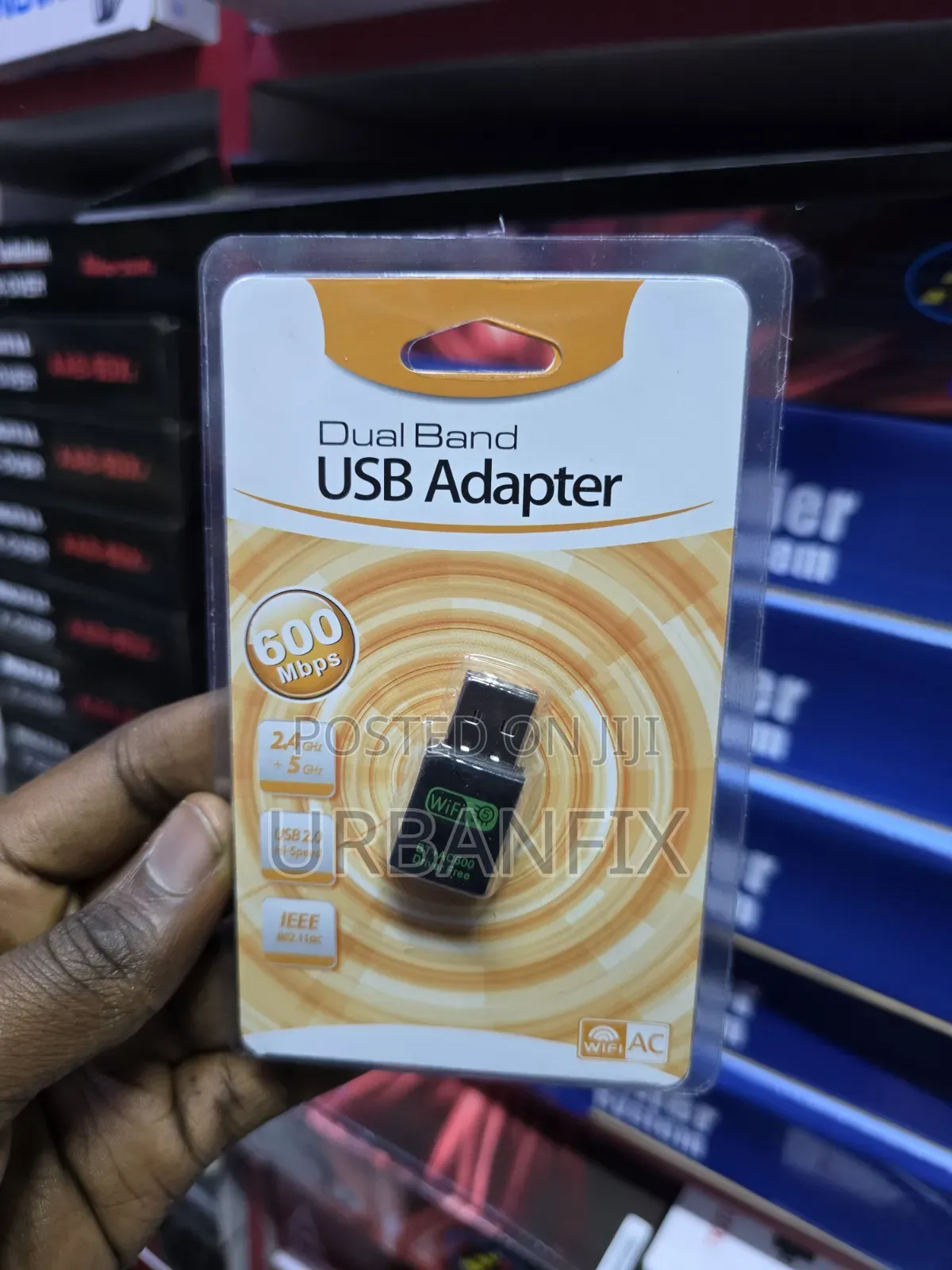Quality USB WiFi Adapter With Bluetooth- 600Mbps