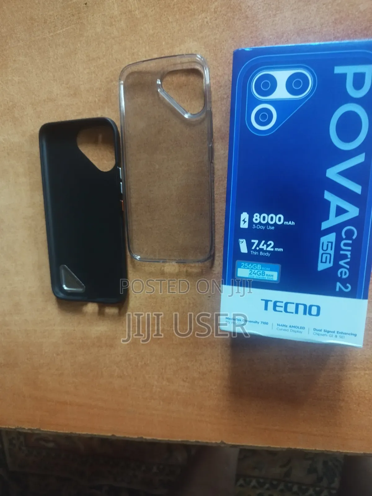 New Tecno Pova Curve 2 256 GB Silver