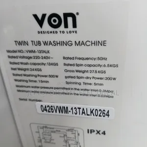 13kgs Top Load Washing Machine