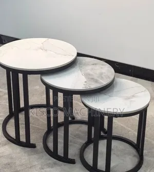 Luxury Nordic Marble Nesting Coffee Tables