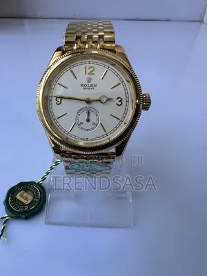 Rolex Cellini Yellow Gold White Dial Gents Watch