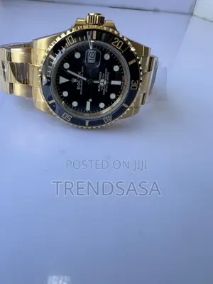 Rolex Submariner Yellow Gold Black Dial Swiss Grade