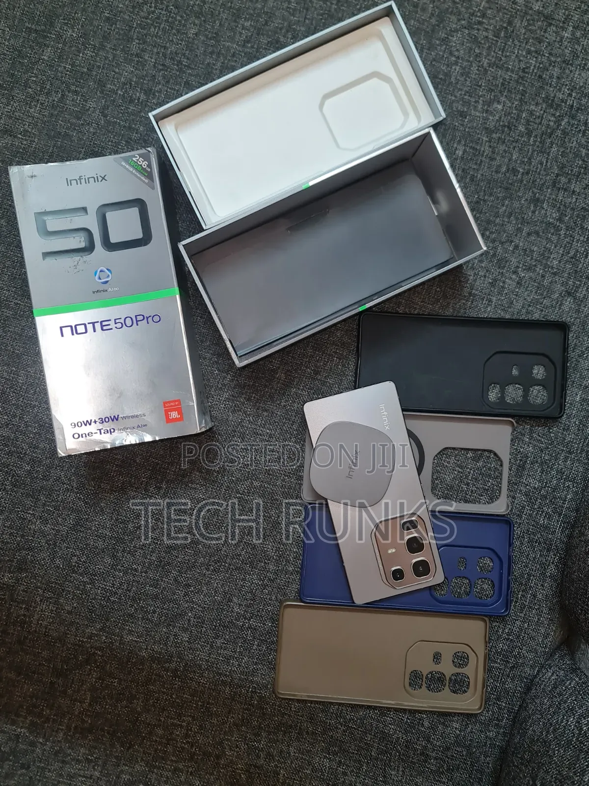 Infinix Note 50 Pro 256 GB Silver