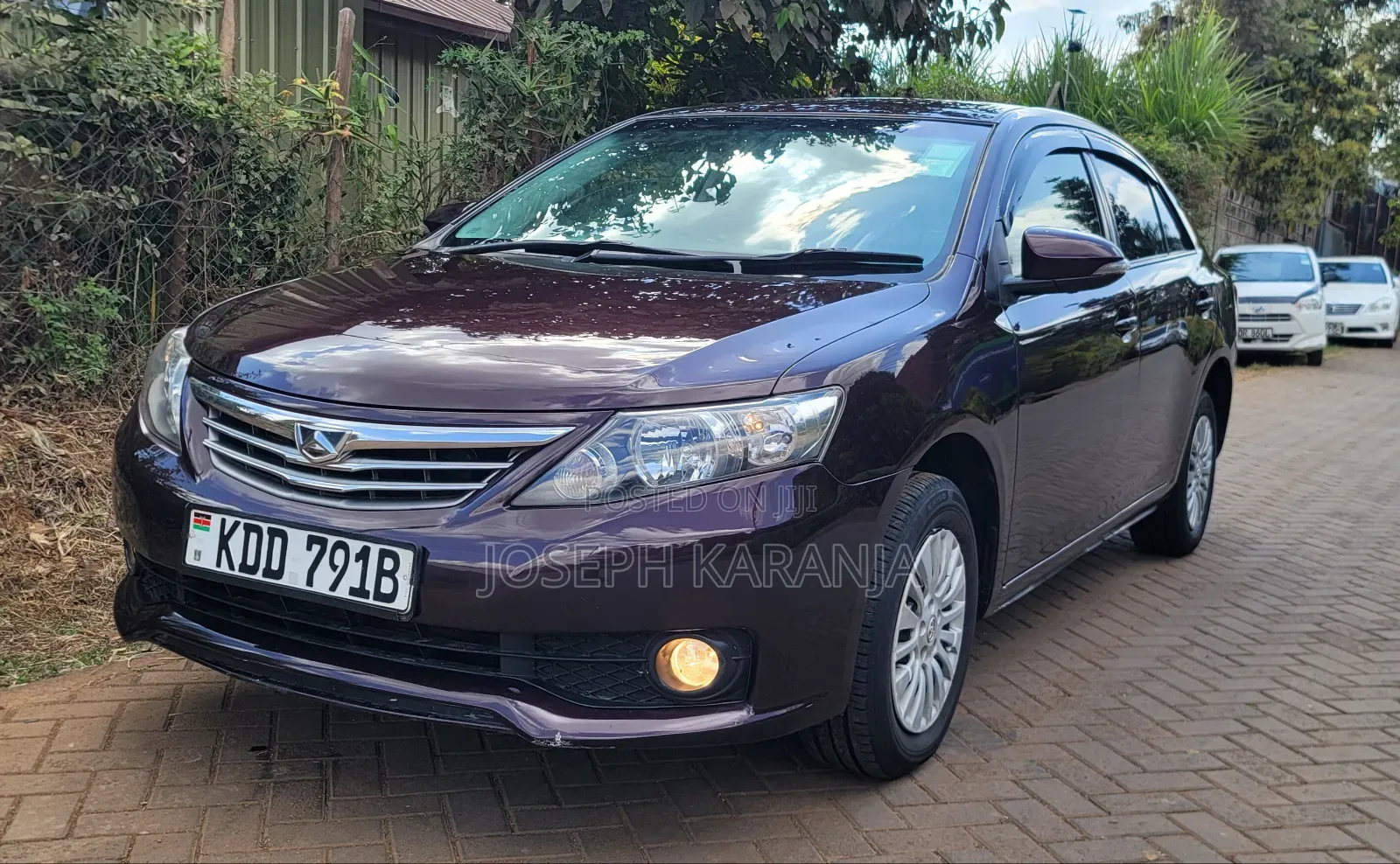 Toyota Allion 2014 Maroon