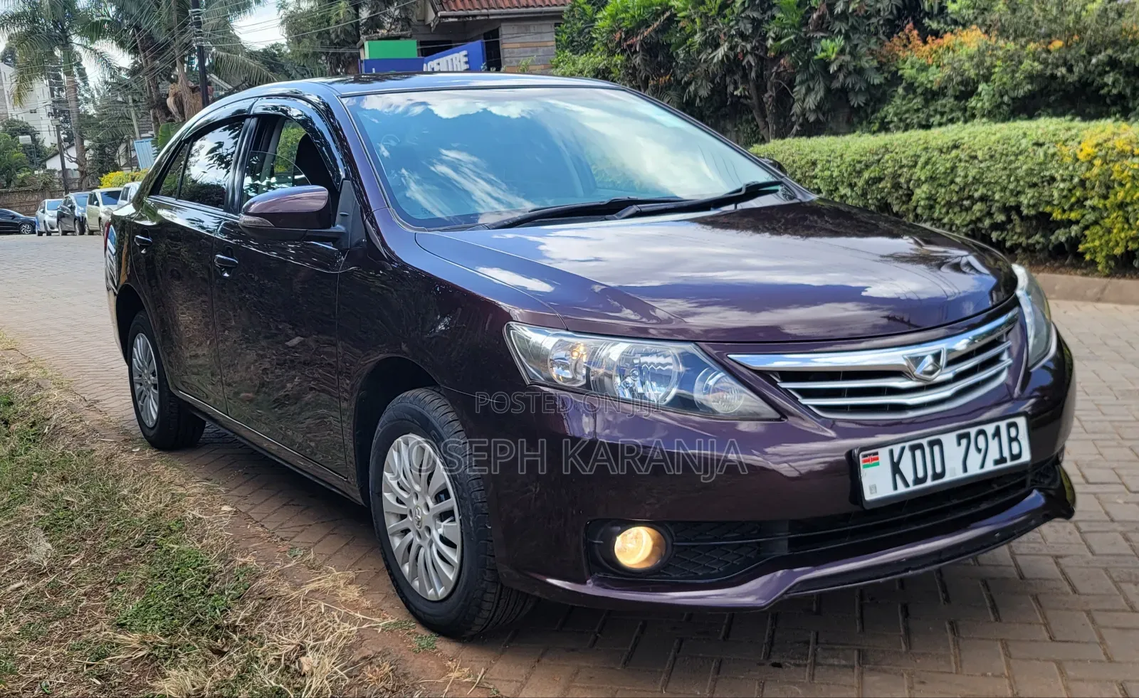 Toyota Allion 2014 Maroon