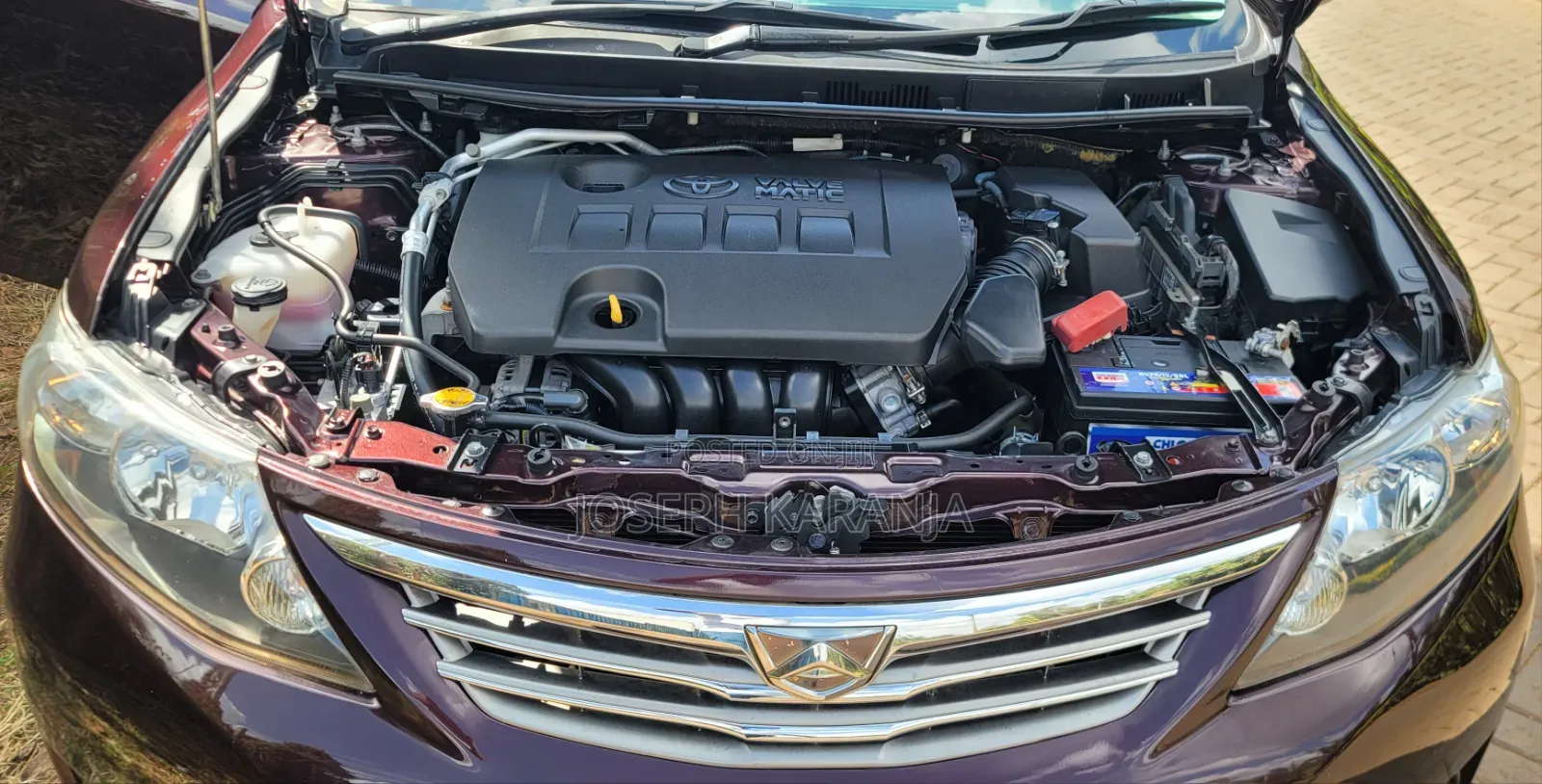 Toyota Allion 2014 Maroon