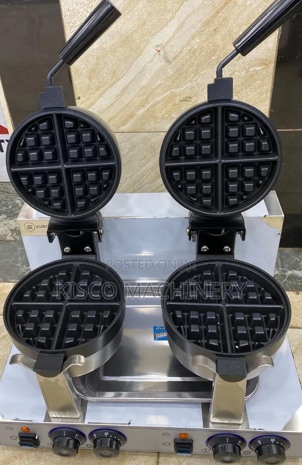 Euromax Rotation Double Waffle Baker/Waffle Baker