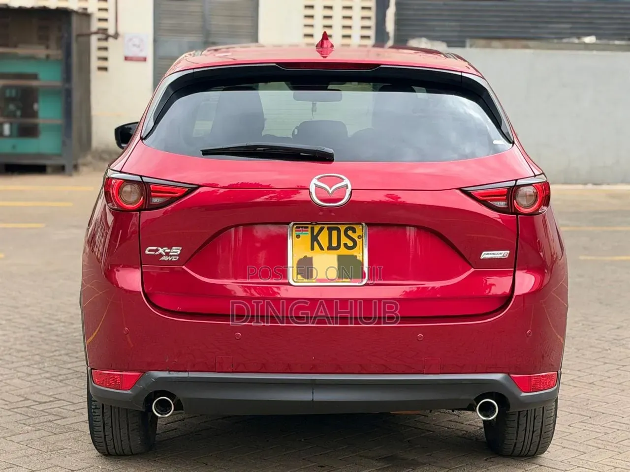 Mazda CX-5 2.2 Diesel AWD 2017 Maroon