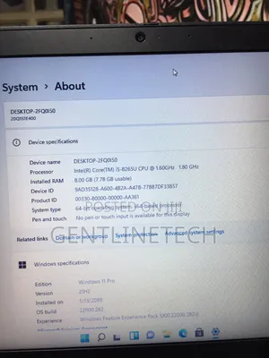 Laptop Lenovo ThinkPad X390 8GB Intel Core i5 SSD 256GB