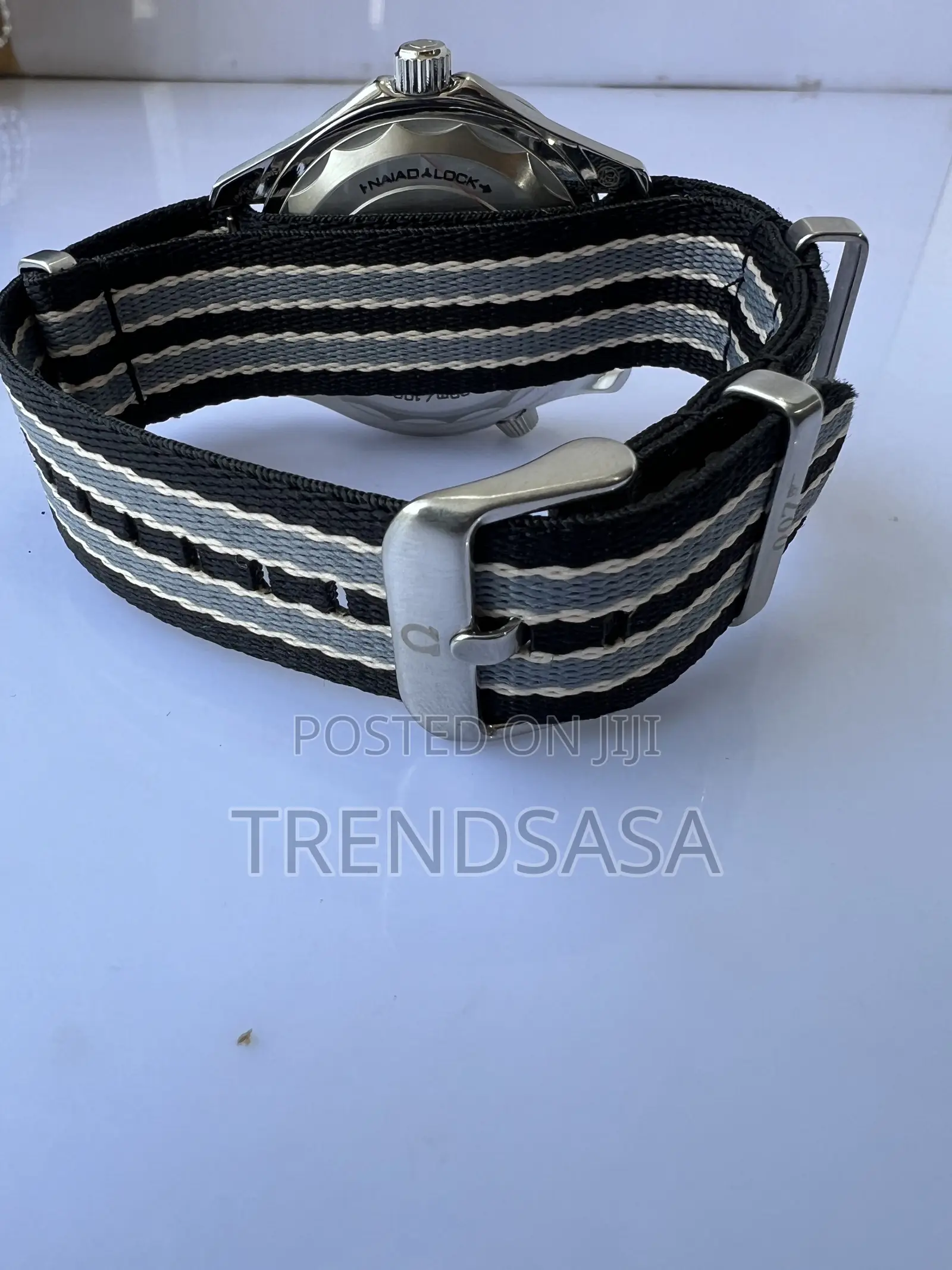 Omega Seamaster Nato Straps Stainless Steel Watch