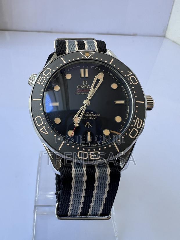 Omega Seamaster Nato Straps Stainless Steel Watch