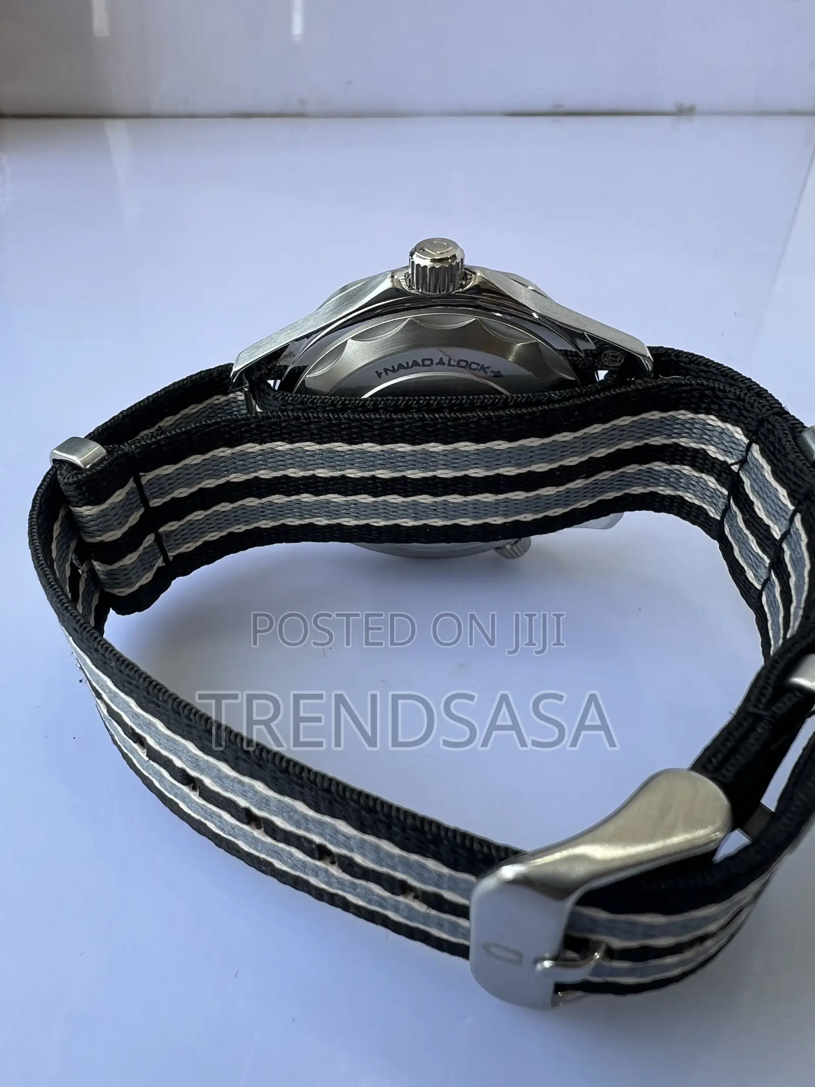Omega Seamaster Nato Straps Stainless Steel Watch