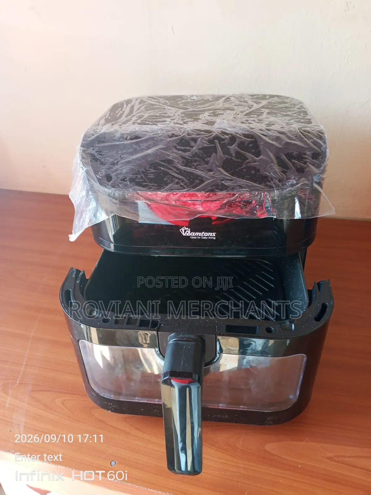 5.5 LTR Ramtons Air Fryer- RM/755