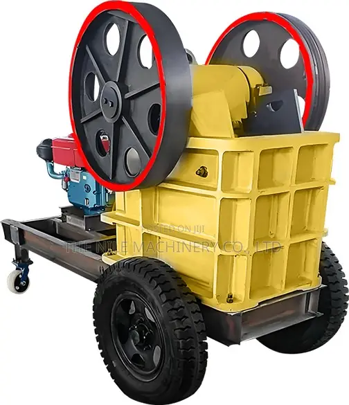 Hot Selling Mobile Jaw Crushers PE150X250 Diesel Jaw Crusher