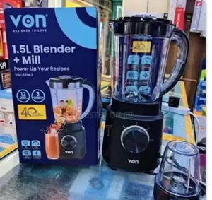 Von 1.5L Blender + Mill (Model VBP-501NLB)