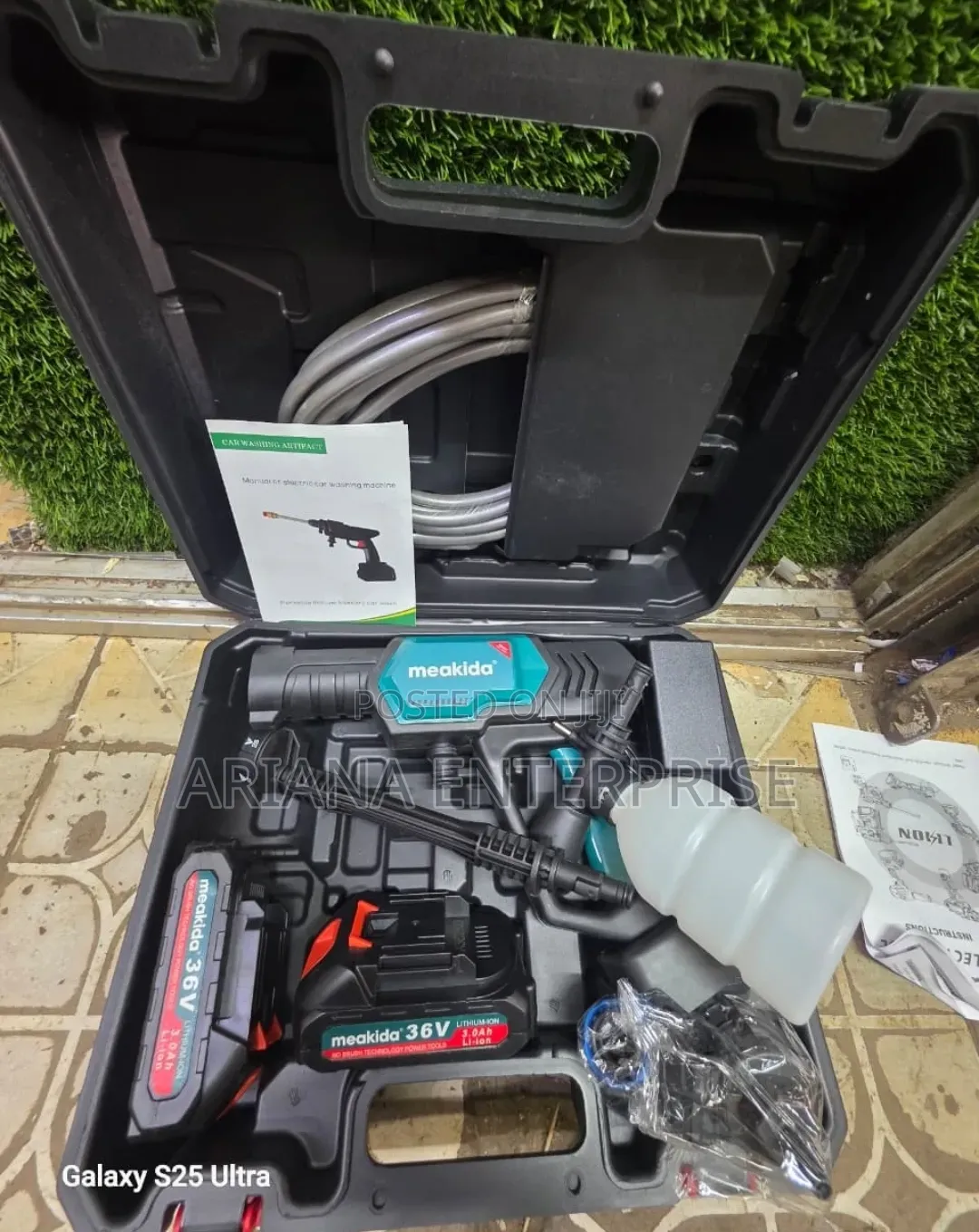 Meakida 36V Cordless High-Pressure Car Washer