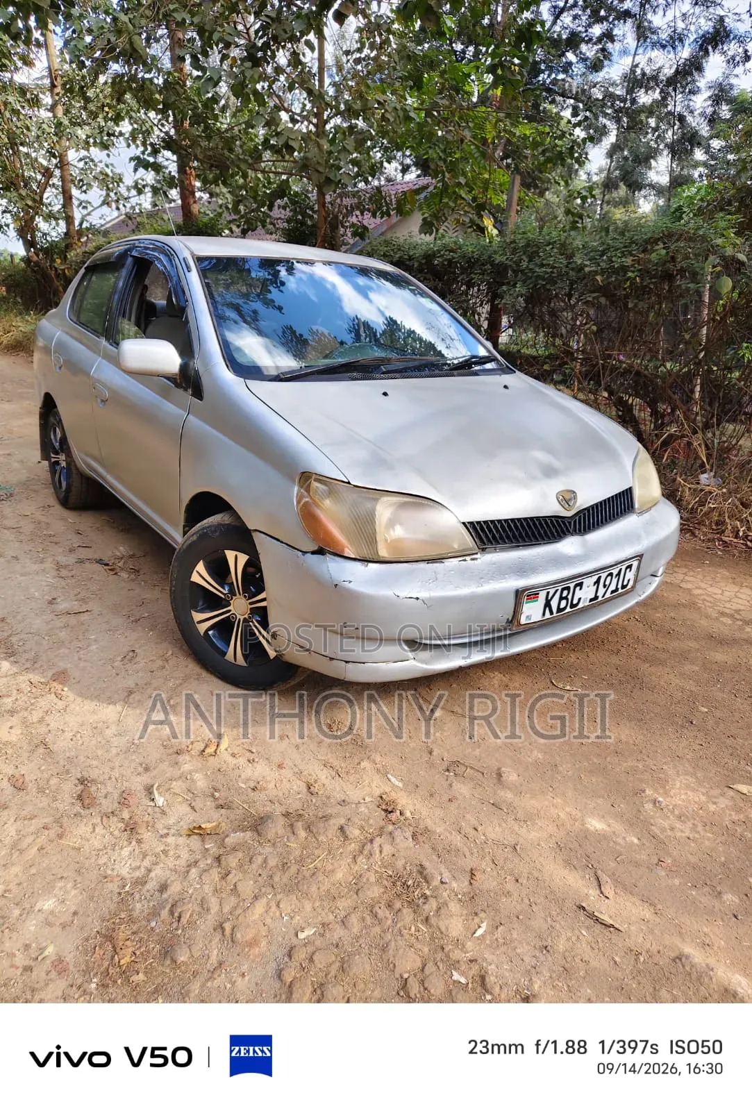 Toyota Platz 1.5 FWD 2003 Silver