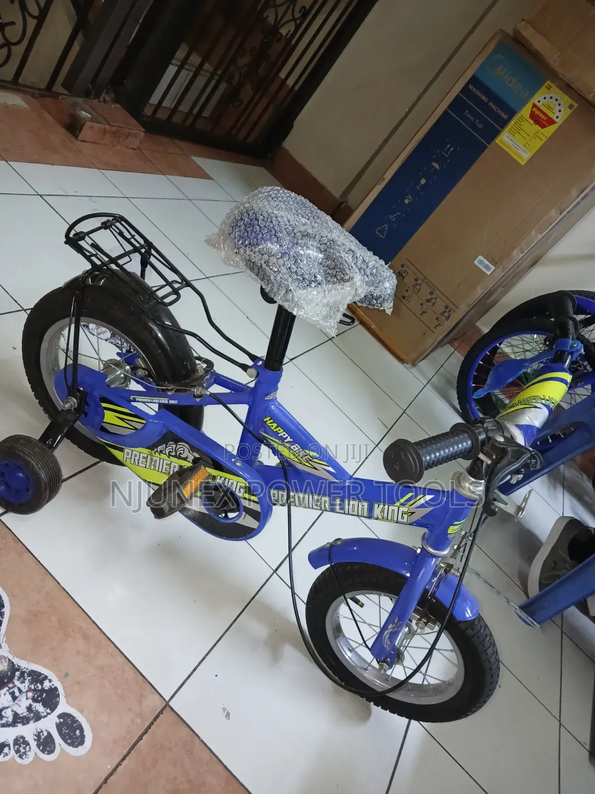 Children's Bicycle With Training Wheels,