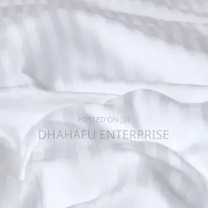 Premium White Cotton Bedsheet Set – 4pcs (2 Sheets + 2 Pillowcases)