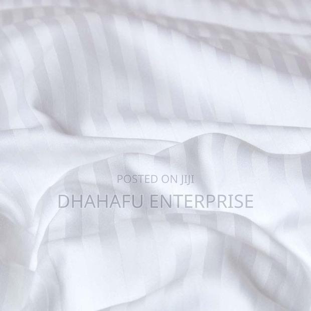 Premium White Cotton Bedsheet Set – 4pcs (2 Sheets + 2 Pillowcases)